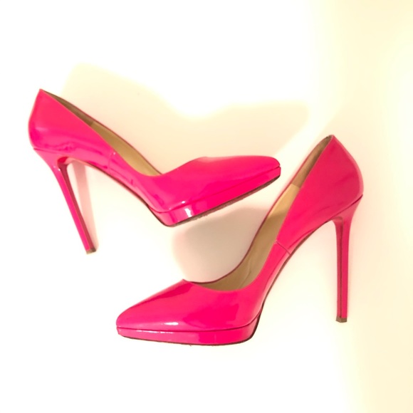 Christian Louboutin Patent Pigalle Plato 120 Pumps Size 41EU